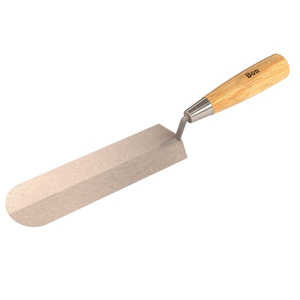 Bon Tool Bon 21-188 Coke Trowel, Round End 8", Wood Handle 21-188 - main
